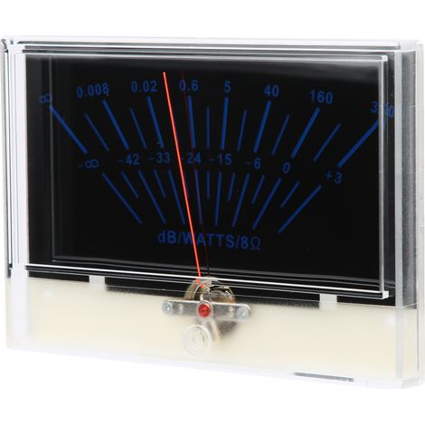 VU-mètre analogique de précision pour amplificateurs audio, accessoire d'affichage P-134-BGB-S0416