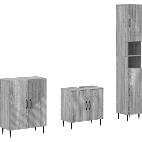 Maison Exclusive - Ensemble de meuble de salle de bain 3 pièces HAARLEM (1/5)