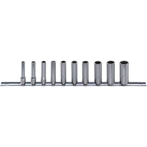 Stahlwille 96016410 10er Set Anti-Rutsch-Nüsse aus Stahl
