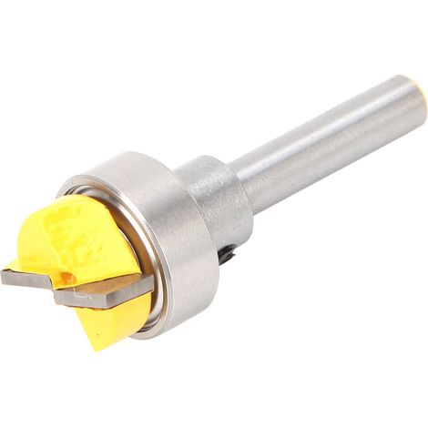 pièce Gabarit de fraise droite à queue de 1/4 po, accessoire pour outils de travail du bois (1/5)