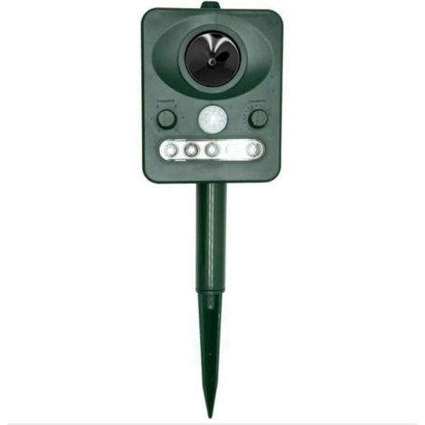 Durable Universal Solar Power Ultra Sonic OutdoorPest Repeller Scarer Dog Animal Dissuasion, Pest Taupe Mouse Rodent Possum Scarer Repellent (1/4)
