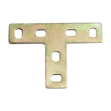 GIUNZIONE GAZEBO T 894 - ZINCATA GIALLA S.MM 2,0 MM 70X50- 100 pezzi