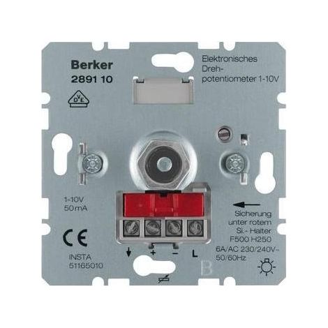 Berker/B.Kwadrat Elektronisches Drehpotentiometer 230V AC 1-10V 289110 (1/5)