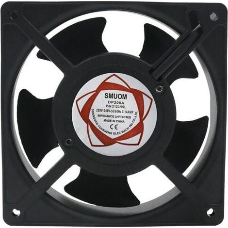 Kaelt - XVX – Ventilateur axial pour cassette de cheminée – Haute température – Pales métalliques silencieuses – 120 x 120 x 38 mm – 220 V, 23 W (1/5)