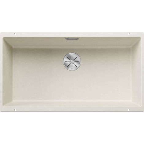 Blanco Subline 800 - Silgranitspüle, 83x46 cm, InFino, soft weiß 527174 (1/2)