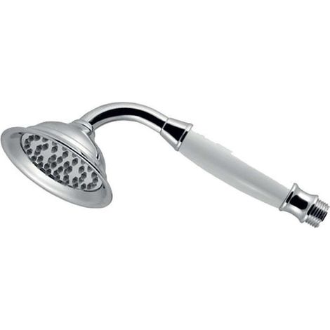 Novaservis Duchas de mano - Cabezal de ducha Retro, blanco/cromo S160