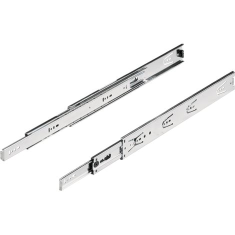 Paar HETTICH-Führungsschienen KA5632 L.700mm - Einbaubreite 12,7 mm - 45 kg - 41355