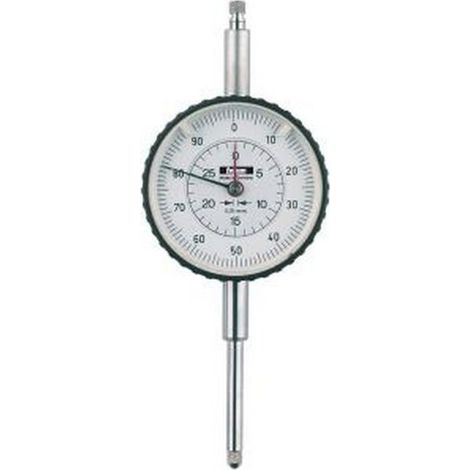 Comparatore Involucro Grande Diametro, Grande Misura Di Capacità, Diametro Esterno: 58 Mm, Lettura 0,01 Millimetri Campo Di Misura 30 Mm, Un Giro Dell'Ago: 1,0 Millimetri (1/3)