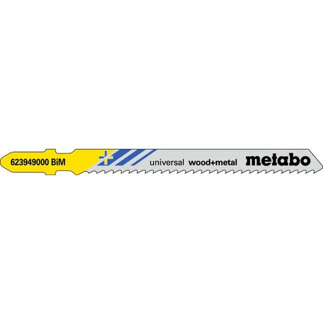 Metabo - Juego de hojas de sierra, longitud 90 mm, 5 uds. 623949000