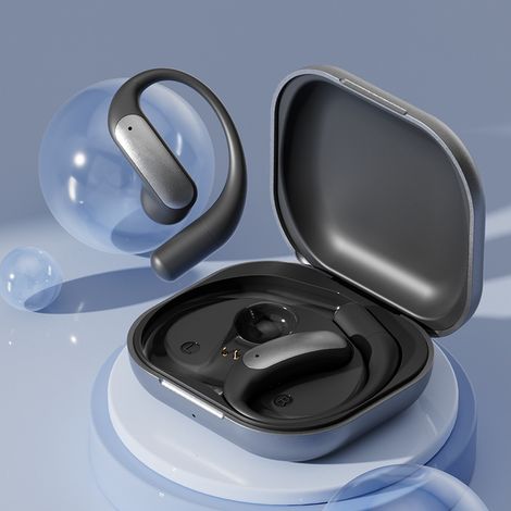 M122 nouveau réduction du bruit longue durée de vie de la batterie crochet d'oreille casque sans fil BluCouleur de l'étain (1/5)
