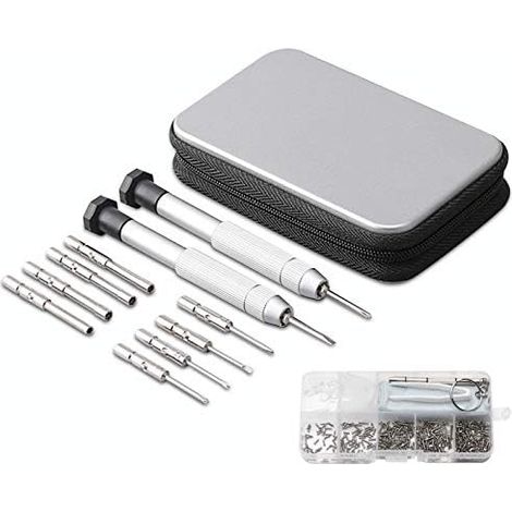 Jeu de tournevis de précision, kit de réparation de lunettes avec tournevis magnétique de type 10