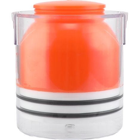 Ortviai Presse à Graisse pour Roulements Automobiles ZH0170 – Transparente et Orange, 11,5 x 11 cm