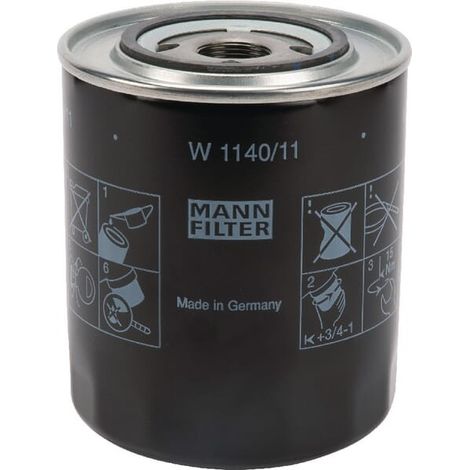 Filtre à huile type vissé Mann Filter W1140/11