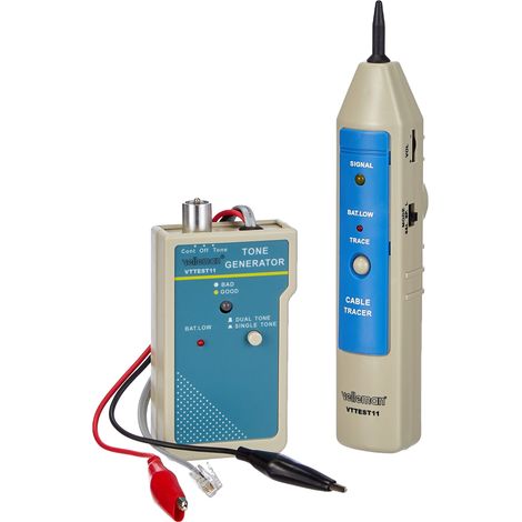 Velleman VTTEST11 tester per cavo di rete Bianco (1/5)