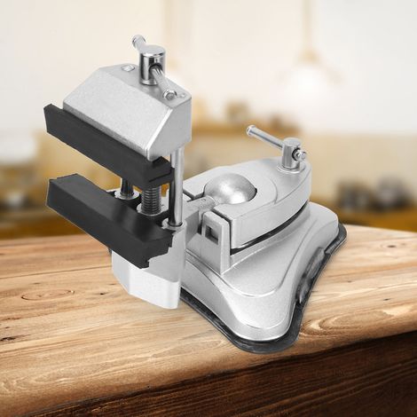 Mini étau de table ménager rotatif à 360 degrés en alliage d'aluminium (1/5)