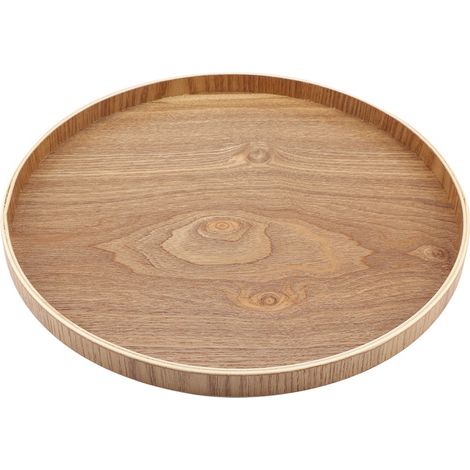 Holztablett zum Servieren von Tee, Obst und Süßigkeiten, Wohndekoration