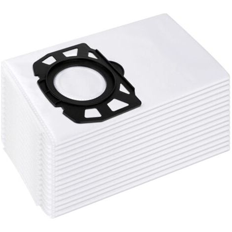 Packung mit 15 Kärcher Staubsaugerbeuteln 2.863-006.0, Vliesfilterbeutel 487 WD4 WD5 WD6 WD5P WD6P Premium MV4 MV5 MV6 für Nass- und Trockensauger (1/5)