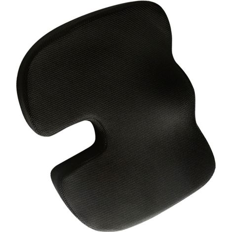 Sitzkissen aus Memory-Schaum, langsame Rückstellkraft, atmungsaktives Netzgewebe, bequem für Büro, Auto, bei Hämorrhoiden, für Schwangere (1/3)