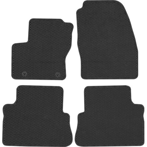 Tappetini dedicati per Ford C-Max II 5 posti dal 2010 al gennaio 2012 - EVA a nido d'ape nera. (1/5)