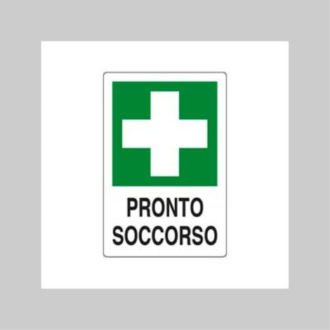 Cartello 'pronto soccorso  20x30 cm (10 pezzi) (1/2)