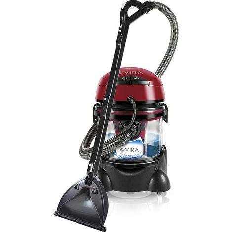 Aspirateur sans sac 2400 W – Tambour 4,5 L pour poussières et liquides – Filtration HEPA 13 – Pour tapis et sols durs – MPM