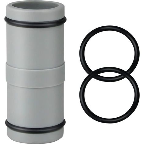 32-mm-Poolschlauchverbinder – Poolschlauchzubehör – Wasserschlauchzubehör – Kunststoffmaterial zur Verlängerung von Poolschläuchen (2-Wege-Stecker) (1/4)