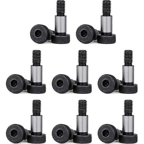 20 vis à épaulement à tête hexagonale creuse en acier allié de grade 12.9, vis à épaulement Allen, entretoise, vis de positionnement M5x20 mm (1/5)
