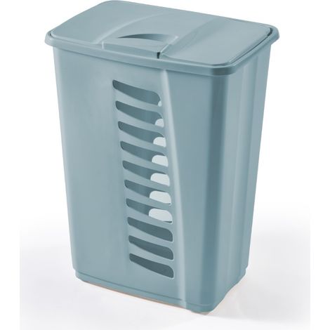 Contenitore rettangolare per biancheria 45 l olly azzurro sky - mazzei home (1/2)