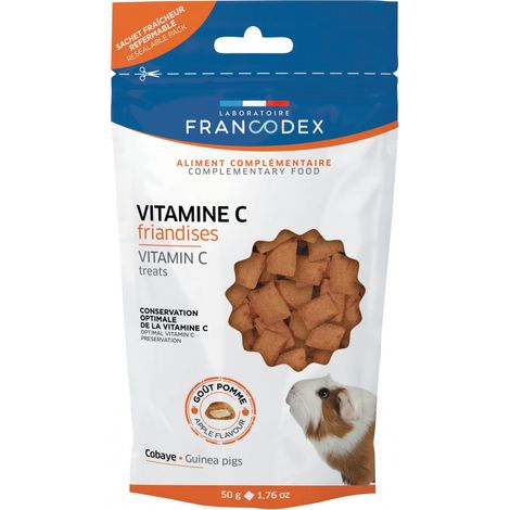 FRANCODEX Vitamin C treats - Guinea pig treat - 50g (1/2)
