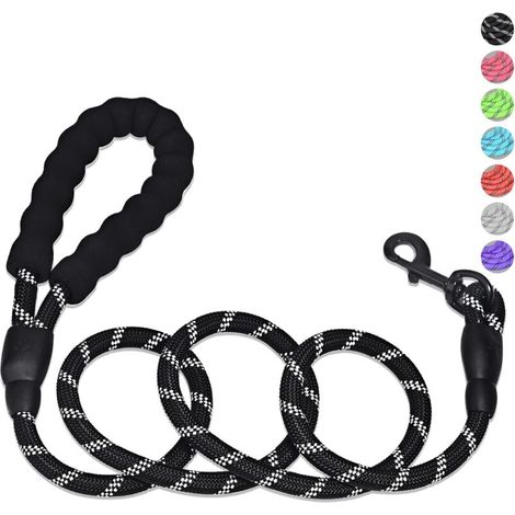 Corde de traction pour chien Rope (Noir)