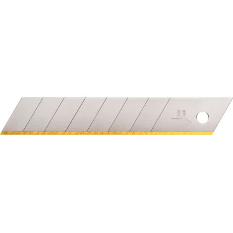 Roll Abbrechklingen 18mm Titan-beschichtet 100 Stk (1/2)