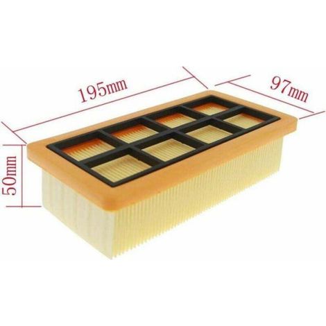 Filtre Hepa - Pour Aspirateur Karcher AD 3.000 AD 3.200 AD 3 Premium AD 4 Premium - 2 Pièces (1/4)