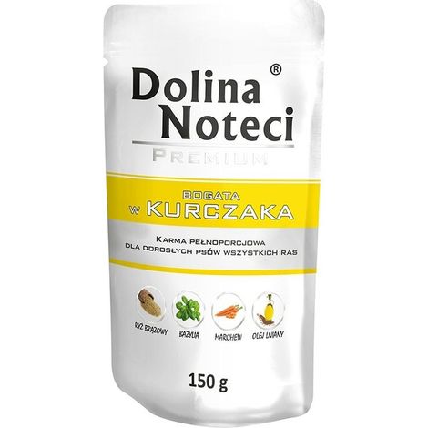 Dolina Noteci Premium riche en poulet, sachet de 150 g