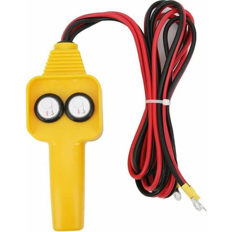 Contrôleur Filaire de treuil Ensemble de Commande Manuelle Style de Bouton-Poussoir 12V pour cabestan 1500lbs-5000lbs (1/5)