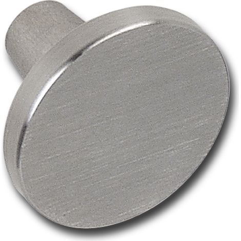 Möbelknopf Epona ø 35 mm Möbelknauf Tiefe 23 mm Türknopf Edelstahl gebürstet