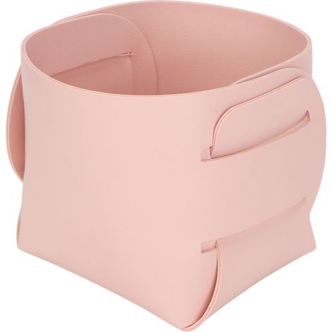 Porte-pinceaux à ongles en PU, résistant et pratique, organiseur de maquillage pour salon, maison, rose (1/5)