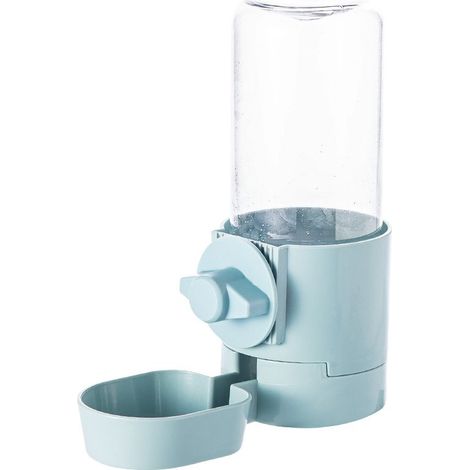 Haustierkäfig mit automatischem Futterspender, Hängenapf, Wasserflasche, Futterspender, geeignet für Welpen, Katzen, Kaninchen, Blaumeisen, Wassernapf, Tierfutter (1/5)