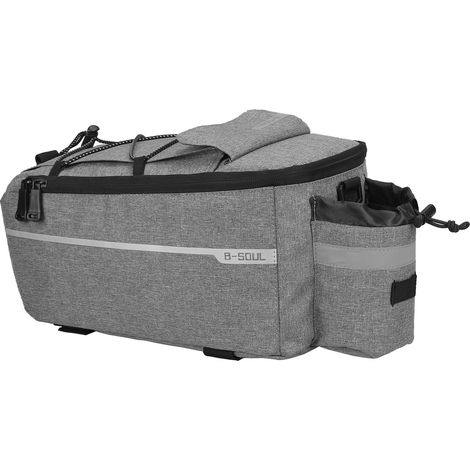 Sacoche arrière de vélo isolée (avec housse de pluie, conception pour fixation sur porte-bagages, fonction de rangement étanche) (1/5)