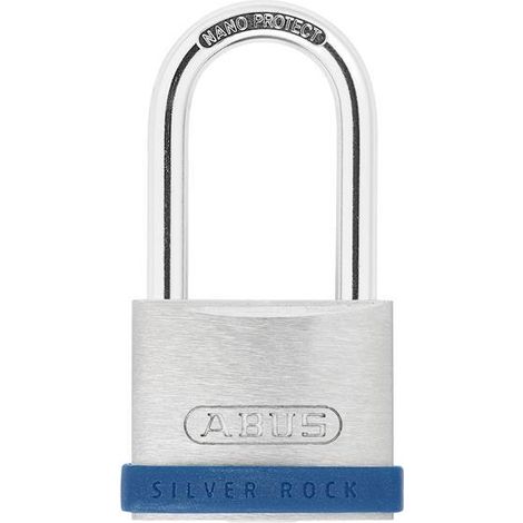ABUS 40mm Silver Rock™ 5 Padlock Long Shackle 40mm Keyed Alike (1/3)