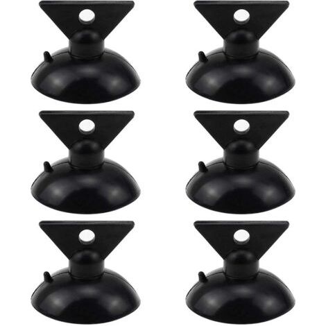 Outil d'enlèvement des ampoues -6 pièces dans un paquet, pour ampoule de lampe, outil de suçoir, outil de ventouse halogène LED GU10 MR16 – Noir (1/5)
