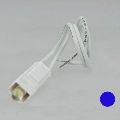 Trade Shop - Led 220v 0,5w Lampada Para Bticino Compatible Axolut -      Azul