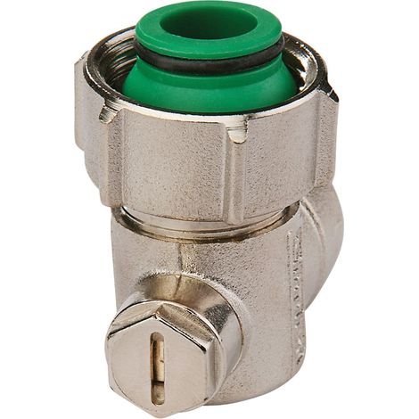Flamco Einzel-Kugelhahn EXCL. Eck E2/IG G3/4i x Rp1/2 MS vern. m. Konus, F10025