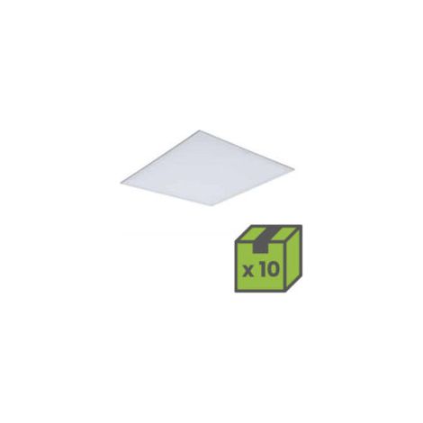Lot de 10 Panneaux LED 32W blanc - 600x600mm - 4000K - 732360 - Mazda - Philips