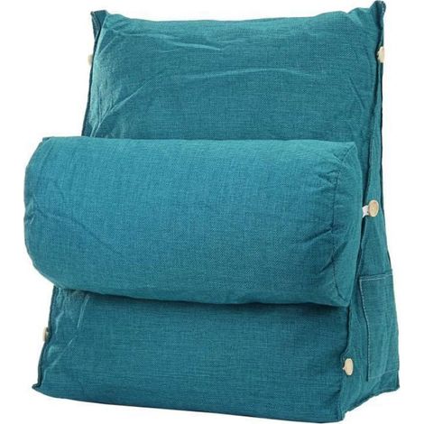 Coussin - 45x45x20cm - Déhoussable - Poche Latérale - Fibre Naturelle (1/4)