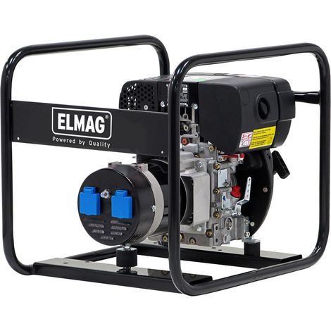 ELMAG Stromerzeuger SED 3000W-AVR, mit HATZ-Motor 1B20 und AVR-Regelung