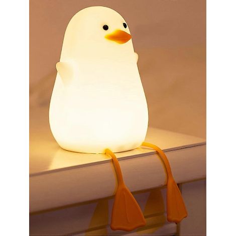 Veilleuse canard mignonne, cadeau pour femmes, adolescentes, bébés, veilleuse pour chambre d'enfant, veilleuse mouette de Noël mignonne pour enfants et tout-petits (1/5)