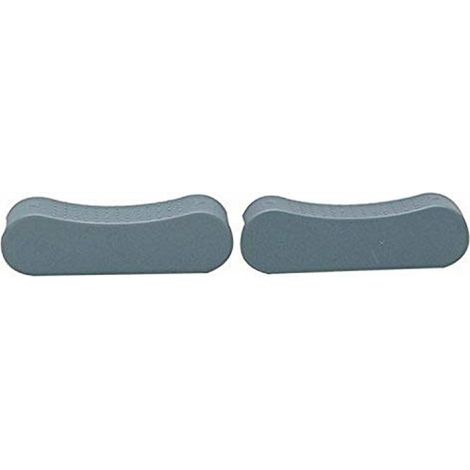 Catit Clip di bloccaggio scorrevoli per lettiera con cappuccio, colore grigio, confezione da 2