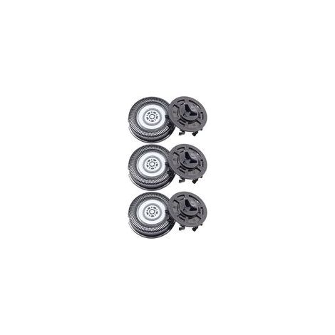 Ersatzscherköpfe SH71 für Philips Elektrorasierer Serie 7000/S5000, abgewinkelt, S5531, S5533, S5535, S7732, S7735, S7888 (3 Stück)