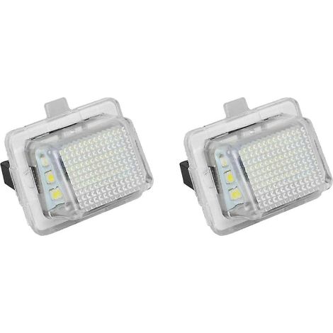 Ampoule LED automobile, lot de 2 unités, réf. W204/W212/W216/W221/W207, 18 LED, pour l'éclairage et le remplacement dans les véhicules.-AquaForge (1/5)