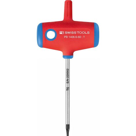 PB SWISS TOOLS Quergriff-Schraubendreher T6x60mm (1/3)